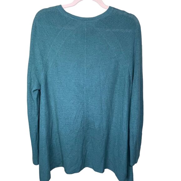 Eileen Fisher Fine Tencel Organic Cotton‎ Silk Roundneck Tunic M Lightweight - Picture 2 of 10